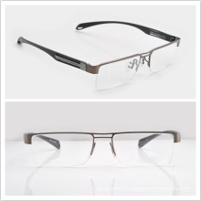 Metal Optical Frames Half-Rim Eyewear P9854 Mens Eyeglasses Frames (P9854)